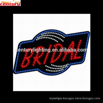 hot sale china factory price BRIDAL animated led sign